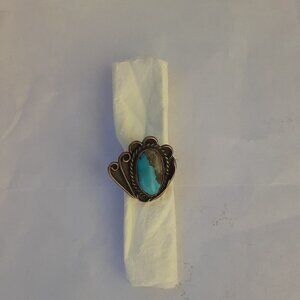 Woman turquoise ring size 6